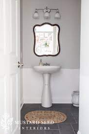 Foyer Half Bath Updates Miss Mustard Seed Bath Inspiration Half Bath Vanity Half Bath