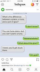 Then the guy in the middle wakes up and says, that's funny, i dreamed i was skiing! two avocados. 24 Funny Jokes To Tell Your Best Guy Friend Ideas Riddles Avalon