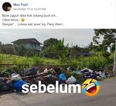 Negara jepun terkenal sebagai negara yang bersih dan mereka akan mengasingkan sampah mengikut kategori. Bina Kubur Tepi Jalan Elak Orang Buang Sampah Merata Rata