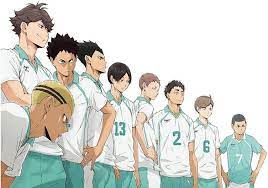 Make sure to please eat 3 meals and drink plenty of water, kay? Aoba Johsai Seijoh High School Left To Right Kyoutani Kentaro Oikawa Toru Iwaizumi Hajime Kindaichi Yutaro Kun Haikyuu Haikyuu Wallpaper Haikyuu Manga