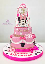 Happy Birthday Cake Minnie Www Tortedigiada Com Tortas De Cumpleanos Tortas Cumpleanos