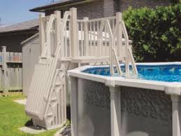 Round pools 48 to 56 in. Above Ground Pool Deck