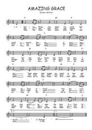 Amazing Grace Partition Gratuite En Pdf Partitions Clarinette Partition Accordeon Partition Musicale