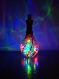 Fairy Lights Unique Night Light Bedside Lamp Mood Lighting Etsy Unique Night Lights Fairy Lights Bottle Lights