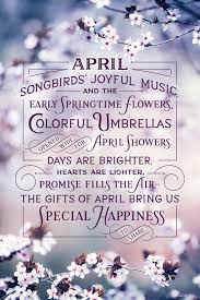 April Poem April Ecard Blue Mountain Ecards In 2020 April Poems April Quotes Hello April
