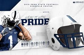 Find the latest penn national gaming, inc. Penn State Schedule Poster Transforms Into Wearable Helmet Sportslogos Net News