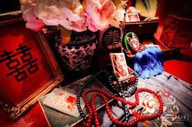 背板套餐 春紅胭脂繡村花弄囍wedding wish 婚佈作品一覽 weddingday 我的婚禮我作主