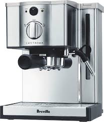 Breville grind control coffee maker $ 299.95. Customer Reviews Breville Refurbished Cafe Roma Espresso Maker Stainless Steel Xxesp8xl Best Buy