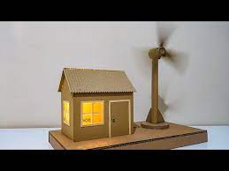 Elektrik devresi ile rüzgar jeneratörü maketi yapımı. Kartondan Mini Ruzgar Turbini Yapimi Diy Cardboard Wind Turbine Youtube