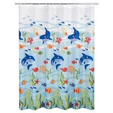 Target bathroom accessories shower curtains. Shark Shower Curtain Allure Home Creations Target