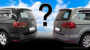 Jetzt volkswagen sharan 7 sitze bei mobile.de kaufen. Vw Sharan 7n Und Seat Alhambra 71 So Gunstig Wie Moglich Als Neuwagen Urlaub Reisen Mit Kindern