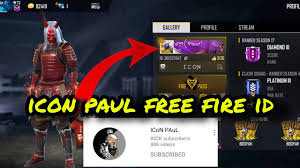 Free vector icons in svg, psd, png, eps and icon font. Icon Paul Free Fire Id Icon Paul Id In Free Fire Youtube