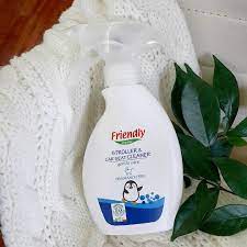 friendly organic stroller car seat cleaner provides effective and safe cleaning on fabric metal and plastic surfaces it is fragrance free and has plant deri