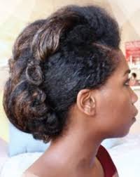 Embrace your natural hair with this gorgeous faux hawk. Faux Hawk Updo Updos For Natural Hair Askhairstyles