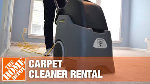 Bissell Big Green Rental Home Depot Carpet Cleaner Rental The Home Depot Rental Youtube