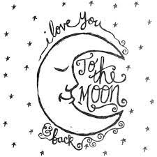 A coloring book to love to the moon and back! I Love You To The Moon And Back Coloring Pages Part 2