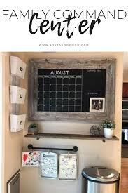 This Diy Kitchen Command Center Is The Perfect Solution To Family Organization Our Lives Command Center Kitchen Family Organization Wall Room Organization Diy