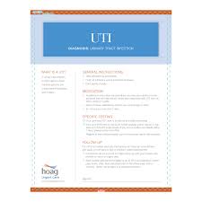 Urinary tract infections typically occur when bacteria enter the urinary tract through the urethra and begin to multiply in the bladder. Discharge Instructions Uti Hoag Urgent Care
