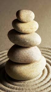 Stack Of Balancing Stones In The Sand With A Circle Art Design Stone Stock Images Free Feeding America