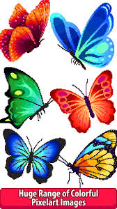 Butterfly Color By Number Pixel Art Sandbox Draw For Android Apk Download Butterfly paper drawing pencil, butterfly, insects, color, colored pencil png. butterfly color by number pixel art