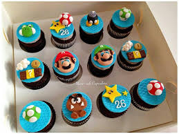 Oh, and also share with the rest of us. Mario Cupcaked Super Mario Cupcakes Birthday Cupcakes Super Mario Birthday Party