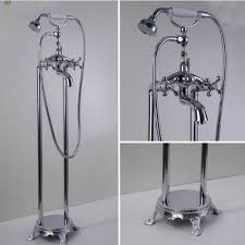 We recently purchased a home and are looking to purchase a cast iron clawfoot tub. Free Standing Floor Mounted Chrome Brass Clawfoot Bathtub Filler Mixer Tap Set Shower Faucet Shower Faucets Free Standingclawfoot Bathtub Aliexpress