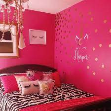 Unicorn Monogram Unicorn Themed Girls Room Unicorn Nursery Vinyl Wall Decal Wall Sticker In 2021 Barbie Room Pink Bedroom Walls Hot Pink Room