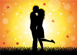 Image result for images kissing taste silhouette