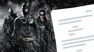 But, leaving aside the morality of playing judge, jury and executioner in my own private war crimes proceedings, what good would it have done? The Dark Knight Rises Script Pdf Download Ending Quotes Characters