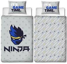 — click on a set to see all items. Official Ninja Games Single Duvet Cover Reversible Bedding Set Youtube Fortnite Ebay