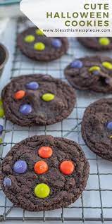 Easy Halloween Cookies Recipe Easy Halloween Cookies Halloween Chocolate Cookies