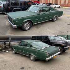 Image result for Dark Green 1966 Barracuda