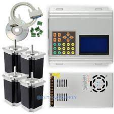 Kit Cnc 4 Axes Tb6560 Carte Driver Moteur Pas A Pas Nema 23 Panneau Commande Ext Cnc Moteur 5 Axes Cnc