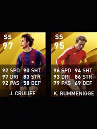 Pro evolution soccer 2020 database with all player and team stats from pes 2020. Who S The Better Ss Imo I Feel Rummenigge Is Better What Do You Guys Think Pesmobile