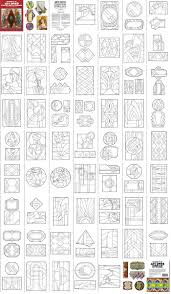Art Deco Stained Glass Patterns Art Deco Stained Glass Pattern Book Free Download From Bik Stained Glass Patterns Stained Glass Designs Faux Stained Glass