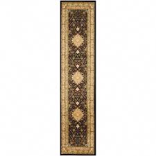 Black And Beige Runner Rug Safavieh Lyndhurst Black Ivory 2 Ft X 10 Ft Runner Rug Lnh213a 210 Lyndhurst Traditional Area Rugs Area Rugs