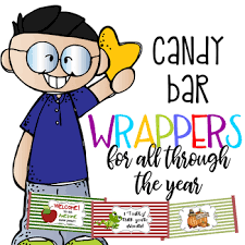 I usually try to buy some early so that i have enough by halloween, but to be honest. Printable Christmas Candy Wrappers Worksheets Tpt