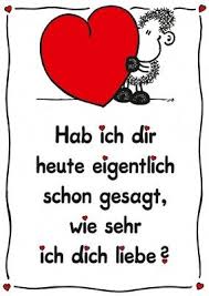 Hab Ich Dir Eigentlich Heute Schon Gesagt Comic Cartoons Echte Postkarten Online Versenden Spruche Gluck Worte Der Liebe Romantische Spruche