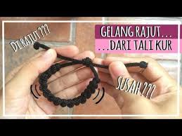Belanja online di jakmall.com, pasti aman dan terpercaya. Tutorial Cara Membuat Gelang Tangan Dari Tali Kur Dragon Claw Survival Bracelet Youtube Live Lokai Bracelet Mens Bracelet Jewelry