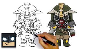 Apex legends wraith coloring pages. How To Draw Bloodhound Apex Legends Youtube