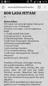 Hari ni jom kita tengok resepi ayam goreng black pepper. Resepi Sos Black Pepper Mudah Resepi Mama Muda