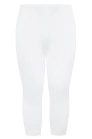 Poshmark.com has been visited by 100k+ users in the past month Weisse Baumwollene Capri Leggings Grosse Grossen 44 60 Yours Clothing