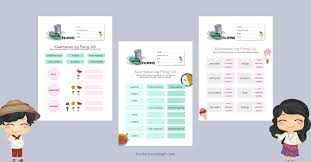 kaantasan ng pang uri hunterswoodsph filipino worksheets