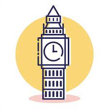 السفر ووجهته bigben أيقونة مع نمط المخطط السفر المكان المقصود bigben png والمتجهات للتحميل مجانا icon travel studio