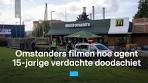Video Politie schiet 15-jarige verdachte dood bij McDonald's in ... - YouTube