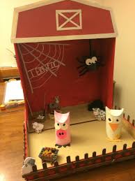 Charlotte S Web Diorama Diorama Kids Charlottes Web Activities Charlotte S Web