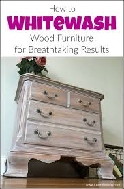 If you like the result, begin applying the stain with a brush or cloth. How To Whitewash Wood Furniture For Breathtaking Results