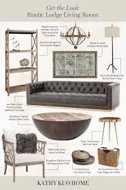 Rustic Lodge Living Room Rustic Lodge Rustic Furniture House Interior