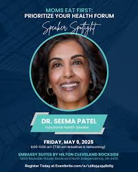 Thank you, Nicole Crews, MBA, for co-hosting the Moms Eat First: Prioritize  Your Health event