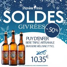 Bieres Triple Puy D Enfer Bouteille De Biere Biere Coffret Biere
